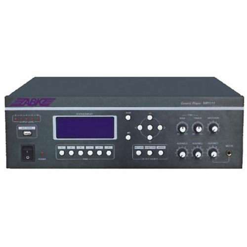 ABK PA-7245 Мультифункциональный MP3/FM/AM проигрыватель с разделением сигнала по зонам (6 зон) ABK PA-7245 Мультифункциональный MP3/FM/AM проигрыватель с разделением сигнала по зонам (6 зон)