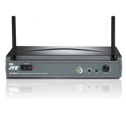 JTS US-8001D (614-638 Mhz) UHF-ресивер, одноканальный, выход: XLR/6.3, LED-дисплей, каналов: 16 JTS US-8001D (614-638 Mhz) UHF-ресивер, одноканальный, выход: XLR/6.3, LED-дисплей, каналов: 16