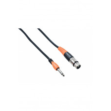 BESPECO SLSF900 Кабель готовый микрофонный серии "SILOS", JACK stereo - XLR3F, длина 9м BESPECO SLSF900 Кабель готовый микрофонный серии "SILOS", JACK stereo - XLR3F, длина 9м