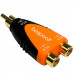 BESPECO SLAD355 Переходник RCA M / 2 x RCA F