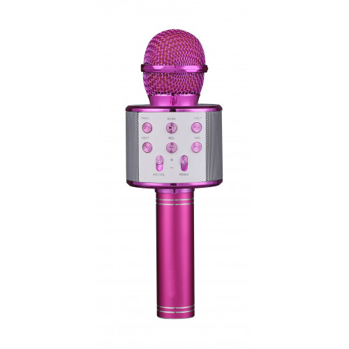 FunAudio G-800 Pink Беспроводной микрофон. Поддержка файлов: MP3, WMA. Bluetooth V4.0 + EDR. 3W FunAudio G-800 Pink Беспроводной микрофон. Поддержка файлов: MP3, WMA. Bluetooth V4.0 + EDR. 3W