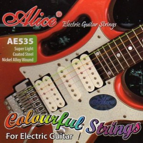 AE535C Комплект струн для электрогитары, никель, 9-42 Alice AE535C Комплект струн для электрогитары, никель, 9-42 Alice