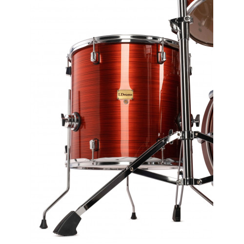 5001012-1616 Напольный том 16" x 16", красный, LDrums