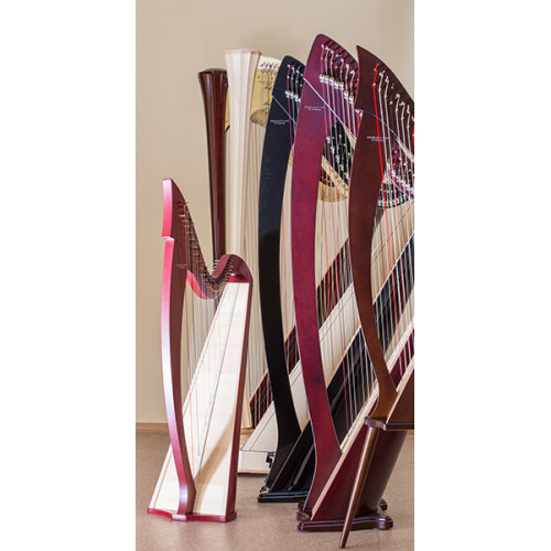 M006 MIRA Арфа 28 струн, цвет отделки - Синий, Resonance Harps