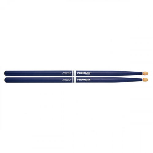 RBH595AW-BLUE 5B Rebound Барабанные палочки, синие, смещенный баланс, орех гикори, ProMark