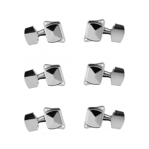 AL-015P Комплект 3+3 колковой механики, хром, Alice