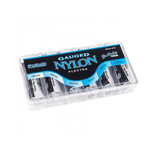 4410 Nylon Standard Коробка медиаторов, 216шт, 6 толщин, Dunlop