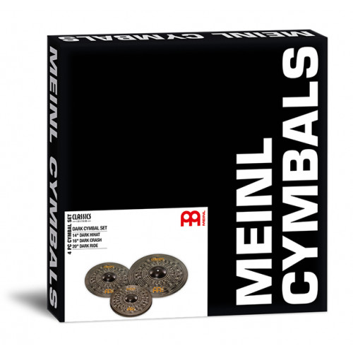 CCD141620 Classics Custom Dark Cymbal Set Комплект тарелок 14, 16, 20", Meinl