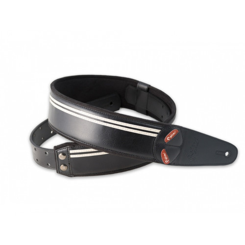 8401070110705 Steady Mojo Race Black Ремень для гитары, RightOn Straps