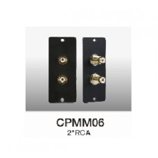 CPMM06 Модуль коммутационной панели CPM101 2 х RCA, Soundking