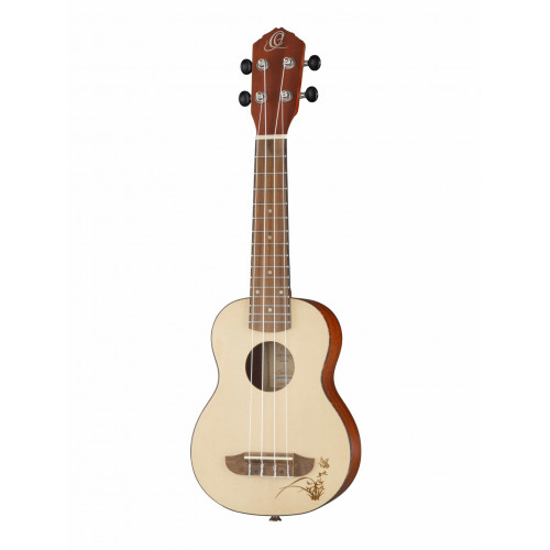 RU5-TE RU Series Spruce Укулеле тенор, матовый, Ortega