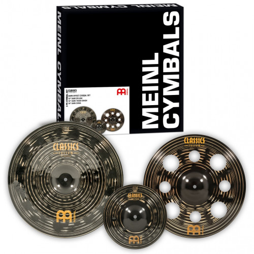CCD101618 Classics Custom Dark Комплект тарелок 10, 16, 18", Meinl