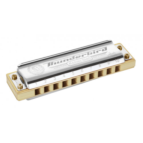 M201115 Marine Band Thunderbird E-low Губная гармошка Hohner