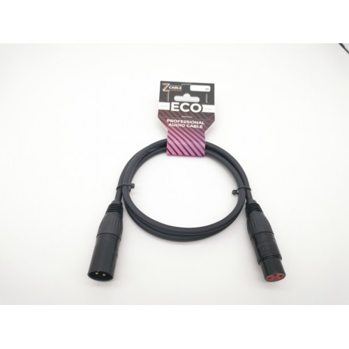 E2-XLR-M-F-0060-0 Кабель микрофонный 0.6м, ZZcable