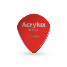 3AR7-25 Acrylux Reso Jazz Медиаторы, 25шт, джазовая форма, толщина 1,5мм, Planet Waves