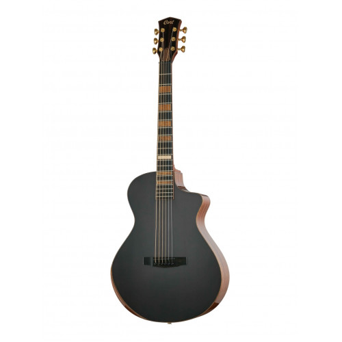 Modern-Black-WCASE-TBK Masterpiece Series Электро-акустическая гитара, с чехлом, Cort