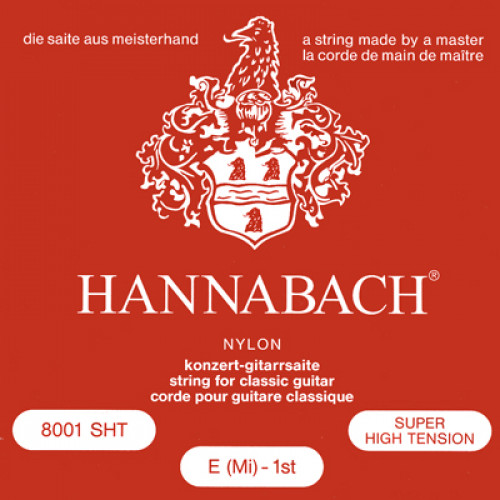 800SHT Red SILVER PLATED Комплект струн для классической гитары, нейлон/посеребренные Hannabach 800SHT Red SILVER PLATED Комплект струн для классической гитары, нейлон/посеребренные Hannabach