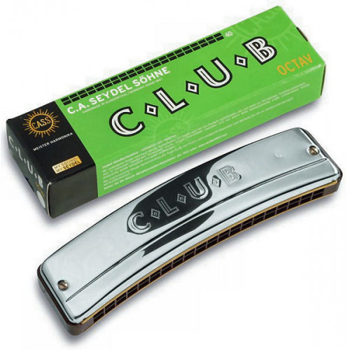 30400C Club C Губная гармошка октавная, Seydel Sohne