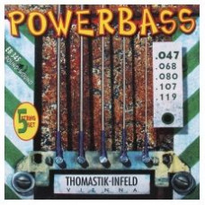 EB345 Power Bass Комплект струн для 5-струнной бас-гитары, Medium Light, 47-119, Thomastik EB345 Power Bass Комплект струн для 5-струнной бас-гитары, Medium Light, 47-119, Thomastik