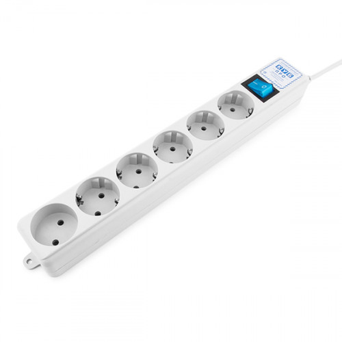 SPL(5+1)-16B-P-3М PowerCube PRO Сетевой фильтр, 3.0м, 16А/3,5кВт, Электрическая мануфактура SPL(5+1)-16B-P-3М PowerCube PRO Сетевой фильтр, 3.0м, 16А/3,5кВт, Электрическая мануфактура