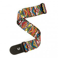 P20S1504 World Ремень для гитары, рисунок «Ndebele», Planet Waves P20S1504 World Ремень для гитары, рисунок «Ndebele», Planet Waves