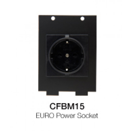 CFBM15 Floor Box Модуль коммутационной коробки, сетевая евро розетка, Soundking