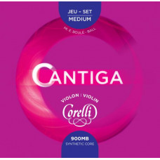 900MB Corelli Cantiga Комплект струн для скрипки, среднее натяжение, шарик, Savarez 900MB Corelli Cantiga Комплект струн для скрипки, среднее натяжение, шарик, Savarez