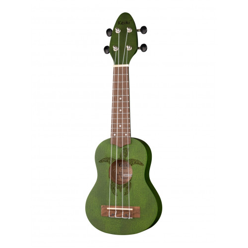 K1-GR Keiki Укулеле сопранино, зеленый, Ortega