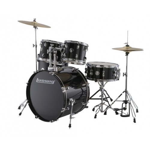 LC17511 Accent Drive Барабанная установка, черная, Ludwig