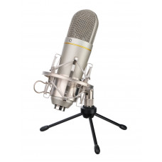 MCU-011 Микрофон конденсаторный USB, никель, картонная коробка, Октава MCU-011 Микрофон конденсаторный USB, никель, картонная коробка, Октава