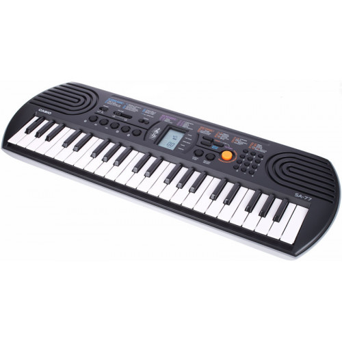 SA-77 Синтезатор 44 клавиши, черный/серый, Casio