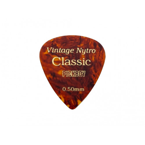 GP-05/050 Celluloid Vintage Classic Nytro Медиаторы 50шт, толщина 0.50мм, Pickboy