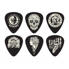 L13CP.73 Lucky 13 C Медиаторы 6шт, толщина 0,73мм, Dunlop L13CP.73 Lucky 13 C Медиаторы 6шт, толщина 0,73мм, Dunlop