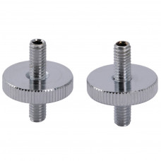 MX2210CR Опоры бриджа Tune-O-Matic ABR-1, 2шт, хром, Musiclily MX2210CR Опоры бриджа Tune-O-Matic ABR-1, 2шт, хром, Musiclily