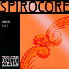 S519 Spirocore Комплект струн для скрипки размером 3/4, среднее натяжение, Thomastik S519 Spirocore Комплект струн для скрипки размером 3/4, среднее натяжение, Thomastik