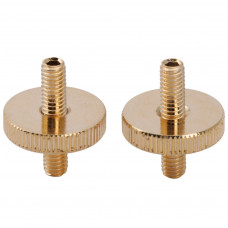 MX2210GD-2 Опоры бриджа Tune-O-Matic ABR-1, 2шт, золото, Musiclily MX2210GD-2 Опоры бриджа Tune-O-Matic ABR-1, 2шт, золото, Musiclily