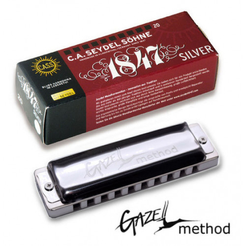 16301PTF 1847 Silver PT F Губная гармошка, Seydel Sohne