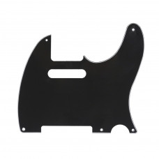 MX1410BK Защитная накладка гитары Fender Telecaster, 3 слоя, черная, Musiclily MX1410BK Защитная накладка гитары Fender Telecaster, 3 слоя, черная, Musiclily