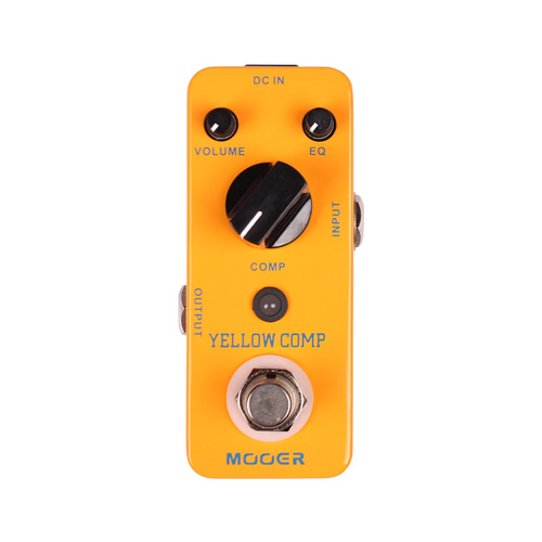MCS2-Yellow-Comp Compressor Педаль эффектов, Mooer
