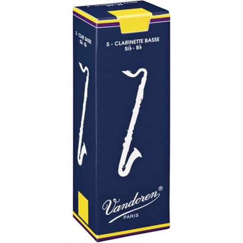 CR1225 BASS Трости для БАС-кларнета традиционные №2,5 (5шт) Vandoren