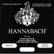 800MT Black SILVER PLATED Комплект струн для классической гитары, нейлон/посеребренные Hannabach 800MT Black SILVER PLATED Комплект струн для классической гитары, нейлон/посеребренные Hannabach