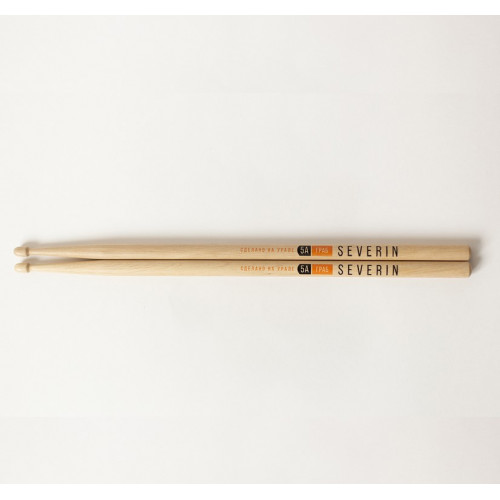 S102-5A Classic 5А Барабанные палочки, деревянный наконечник, граб, Severin