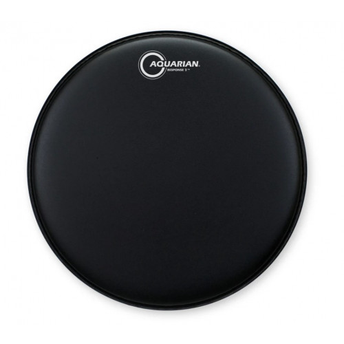 TCRSP2-20BK Response 2 Texture Coated Пластик для бас-барабана 20", черный, Aquarian