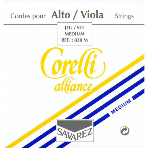 830M Corelli Alliance Комплект струн для альта, среднее натяжение, Savarez