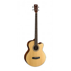 SJB5F-NS-WBAG Acoustic Bass Series Электро-акустическая бас-гитара цвет натуральный, с чехлом, Cort SJB5F-NS-WBAG Acoustic Bass Series Электро-акустическая бас-гитара цвет натуральный, с чехлом, Cort
