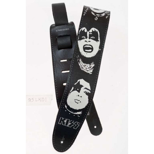 25LK01 KISS Ремень для гитары, рисунок «Kiss», Planet Waves
