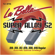 SA1046 Super Alloy 52 Комплект струн для электрогитары 010-046 La Bella SA1046 Super Alloy 52 Комплект струн для электрогитары 010-046 La Bella