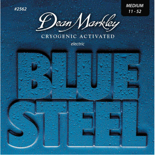 DM2562 Blue Steel Комплект струн для электрогитары, никелированные, 11-52, Dean Markley