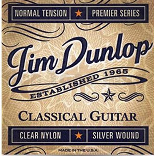 DPV101 Premiere Комплект струн для классической гитары, посребр.медь, 28-43, Dunlop