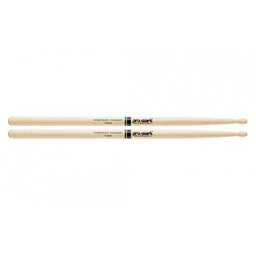 TX2BW 2B Барабанные палочки, орех гикори, деревянный наконечник, ProMark